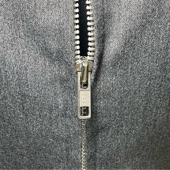 Vintage Express Classic Zip-Front Women's Jacket in Charcoal Gray Size 5/6 - Picture 5 of 8